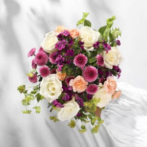 Hand-Tied Mixed White Bunch